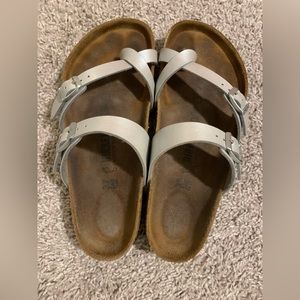 Birkenstock Mayari Sandal - Silver - Size 6-6.5 US